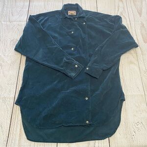 Vintage 1980’s Banana Republic Equestrienne corduroy ridding shirt small